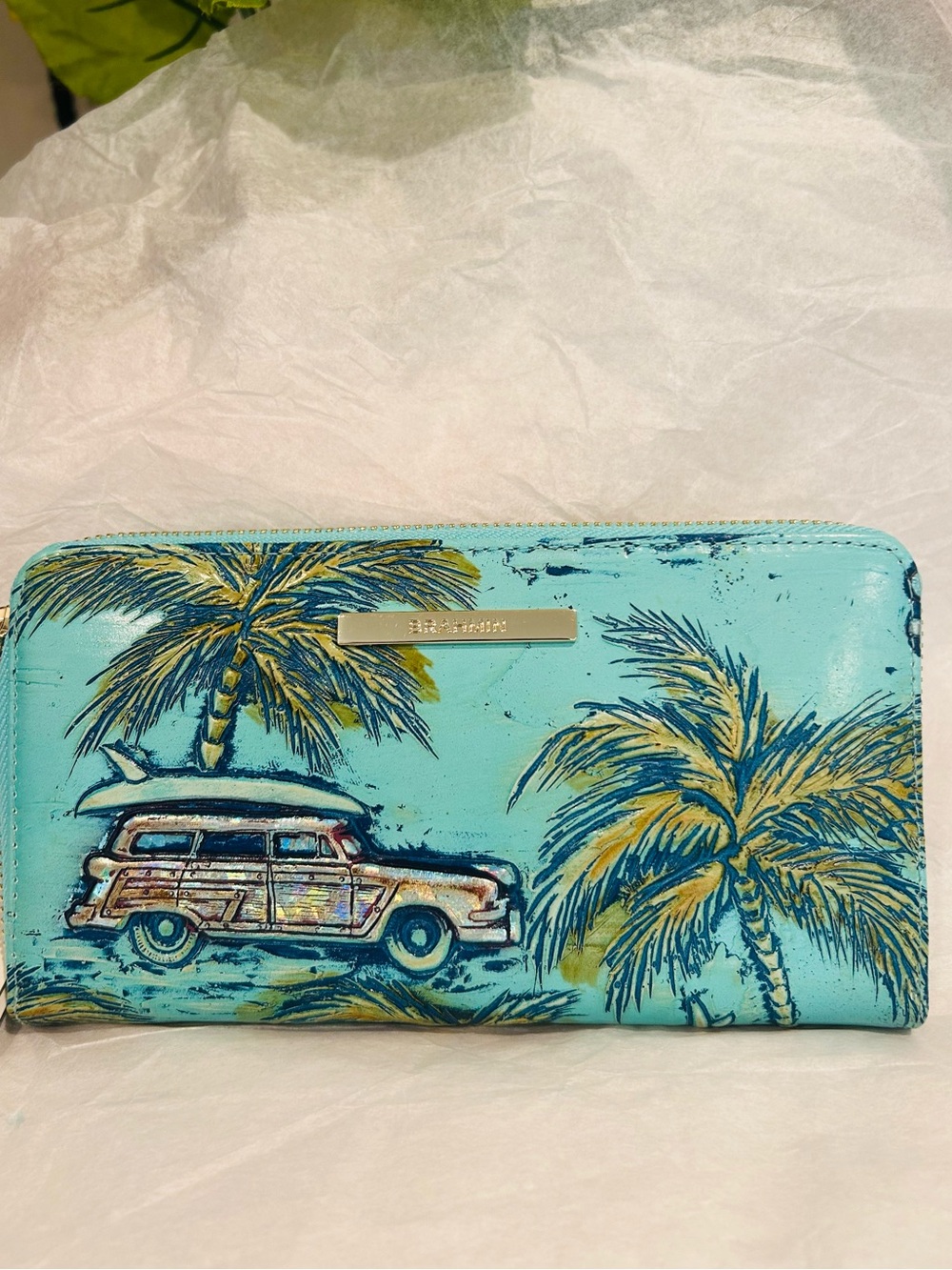 Brahmin Tropic Blue Copa Cabana Suri - Picture 2 of 9